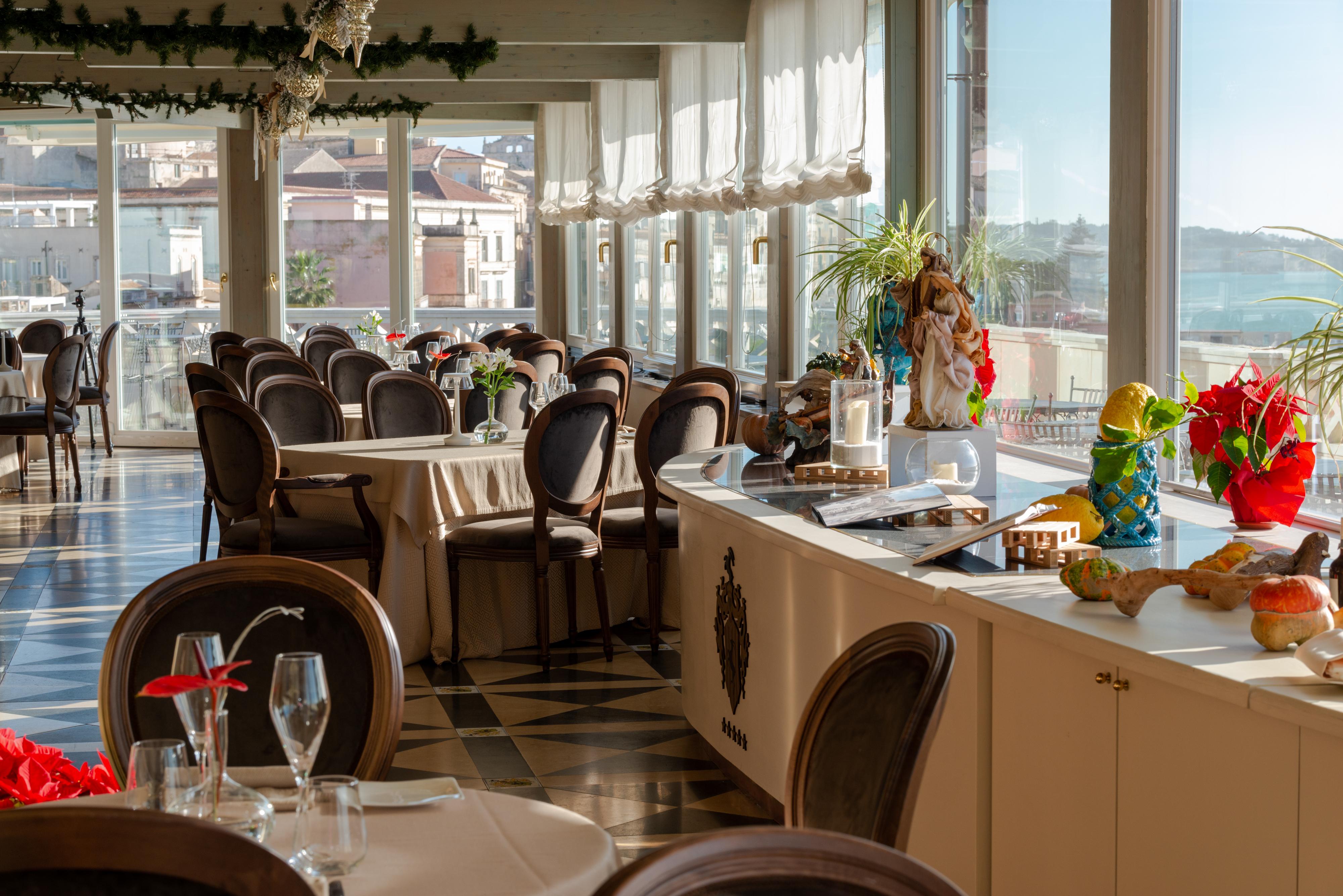 Grand Hotel Ortigia Syracuse Eksteriør bilde Restaurant